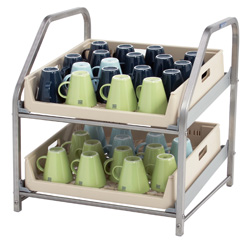 Trauku mazgāšanas kasešu statīvi